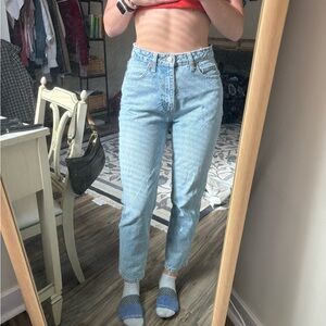 High waisted Zara jeans